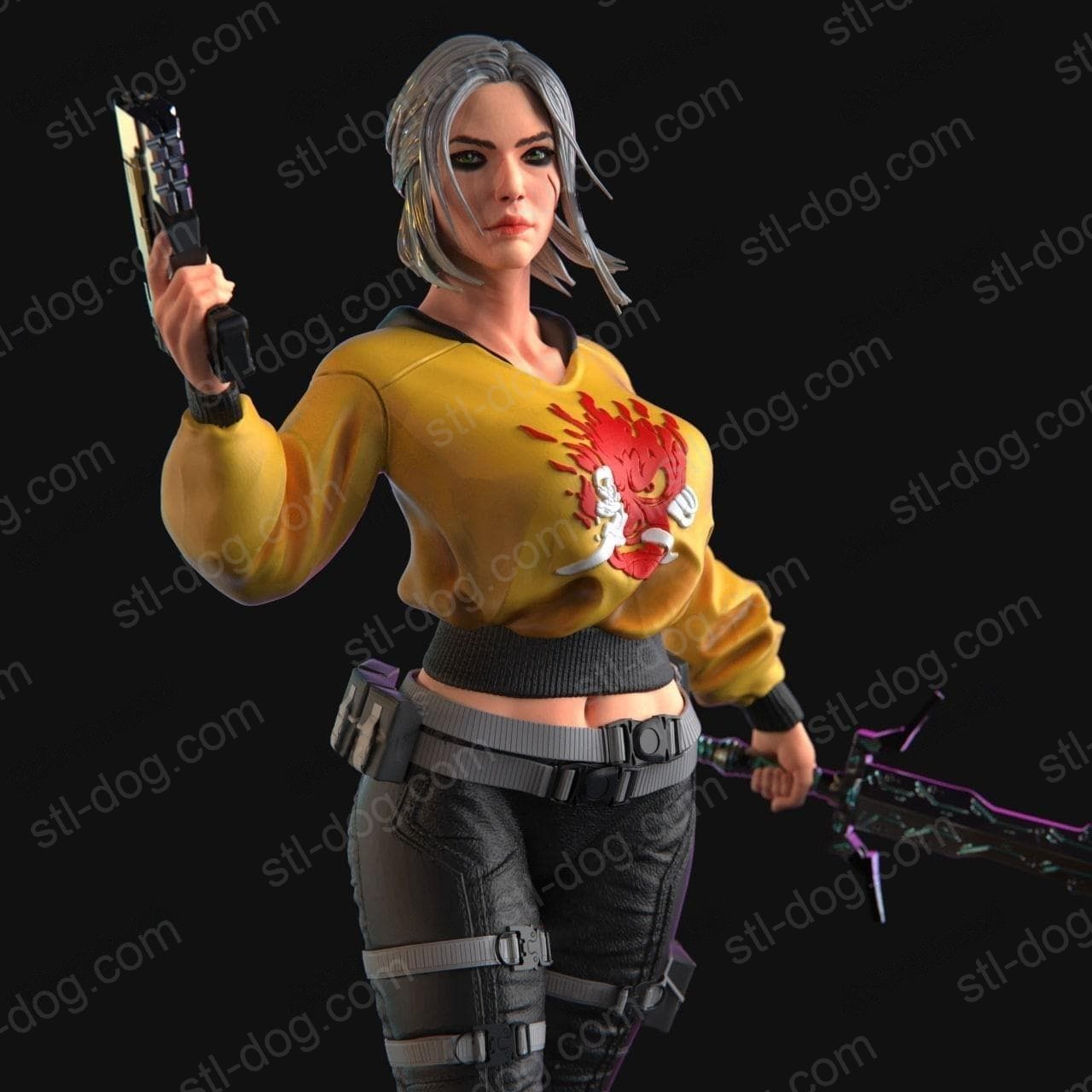 Cyberpunk 2077 Ciri 3D打印图纸